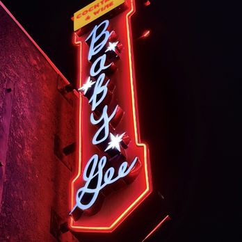 Baby Gee - Outside sign - Cocktail Bars Near Me - Long Beach, California