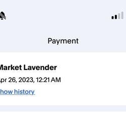 Market Lavender - Proof they took my money