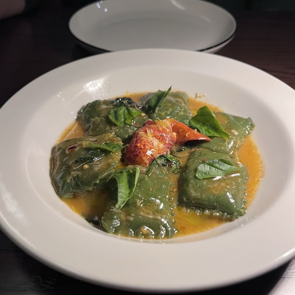 Mano A Mano - lobster ravioli - Italian Near Me - Chicago, Illinois Mano A Mano - lobster ravioli - Italian Near Me - Chicago, Illinois