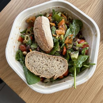 sweetgreen - a bowl of salad with a sandwich - Salad Near Me - Washington, DC, District of Columbia
