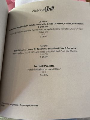 Menu photo 2 Victoria Grill Varenna, LC Menu photo 2 Victoria Grill Varenna, LC