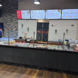 Inside/the counter