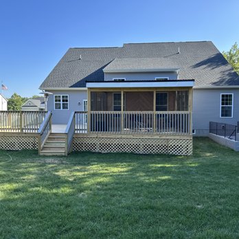 Tower Construction - Deck with screened porch - General Contractors Near Me - Milford, Delaware Tower Construction - Deck with screened porch - General Contractors Near Me - Milford, Delaware