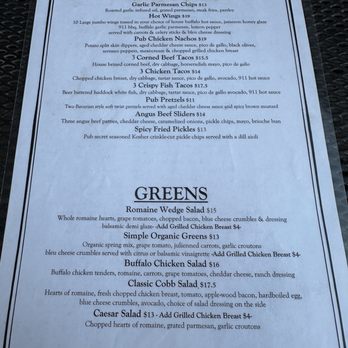 The Pub - Food menu - Pubs Near Me - Henderson, Nevada The Pub - Food menu - Pubs Near Me - Henderson, Nevada