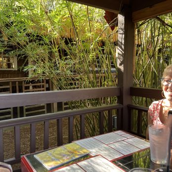 Indochine - View from Indochine courtyard - Asian Fusion Near Me - Wilmington, North Carolina