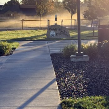 Waggin Tails Dog Park - Dust from dogs playing. - Dog Parks Near Me - Star, Idaho