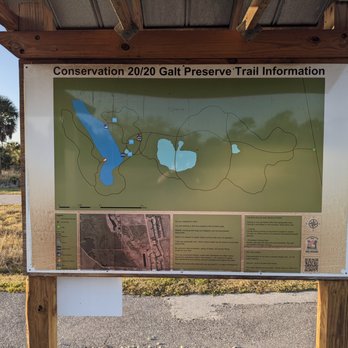 Galt Preserve - Map of the grounds at Galt Preserve - Parks Near Me - Saint James City, Florida