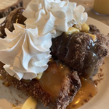 Campfire Grill - Carmel Apple Griddle Toast Logs - American Near Me - Depew, New York Campfire Grill - Carmel Apple Griddle Toast Logs - American Near Me - Depew, New York
