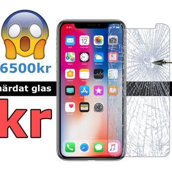 Mobilkoden - Skydda din iPhone X och spara massa tid och pengar! Detta tunna glas skärmskydd skyddar både mot smällar och repor, och enligt oss ett måste - Electronics Near Me - Stockholm, Alberta