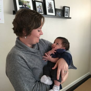 Coastal Maternity Care - our baby & Sharon at the 4 week visit - Midwives Near Me Coastal Maternity Care - our baby & Sharon at the 4 week visit - Midwives Near Me