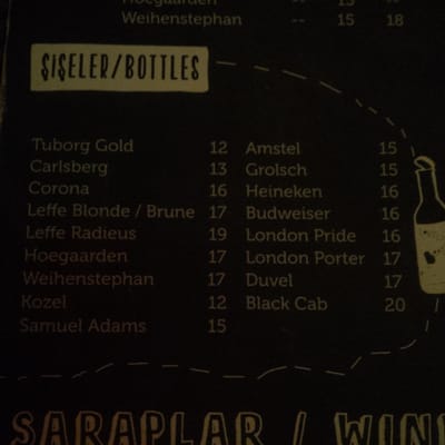 Menu photo 7 Public House Istanbul, 34