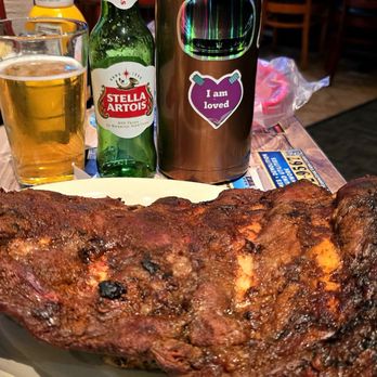 Dillon's - Best place in Arizona for huge yummy ribs, if we didnt know better, you'd think one of the animals at the zoo went missing to make these - Barbeque Near Me - Litchfield Park, Arizona