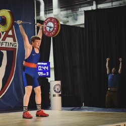 CrossFit Haymount - CFH athlete, Morgan setting a new American Record in the Clean and Jerk at Youth Nationals at 12 years old.