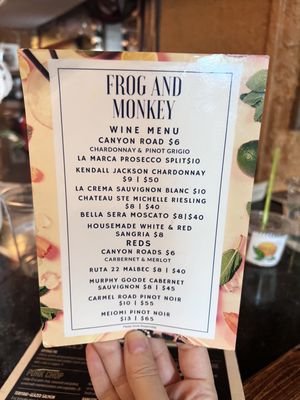 Menu photo 5 The Frog & Monkey Restaurant & Pub Mount Dora, FL Menu photo 5 The Frog & Monkey Restaurant & Pub Mount Dora, FL