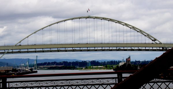 Broadway Bridge by null
