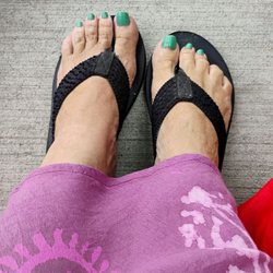 Instant Glow - This is a photo of my feet approximately 30 mins after & not yet fully developed