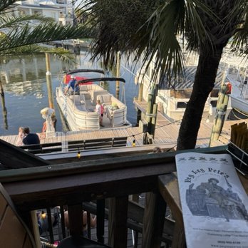 Peg Leg Pete's - dock - Seafood Near Me - Pensacola Beach, Florida Peg Leg Pete's - dock - Seafood Near Me - Pensacola Beach, Florida