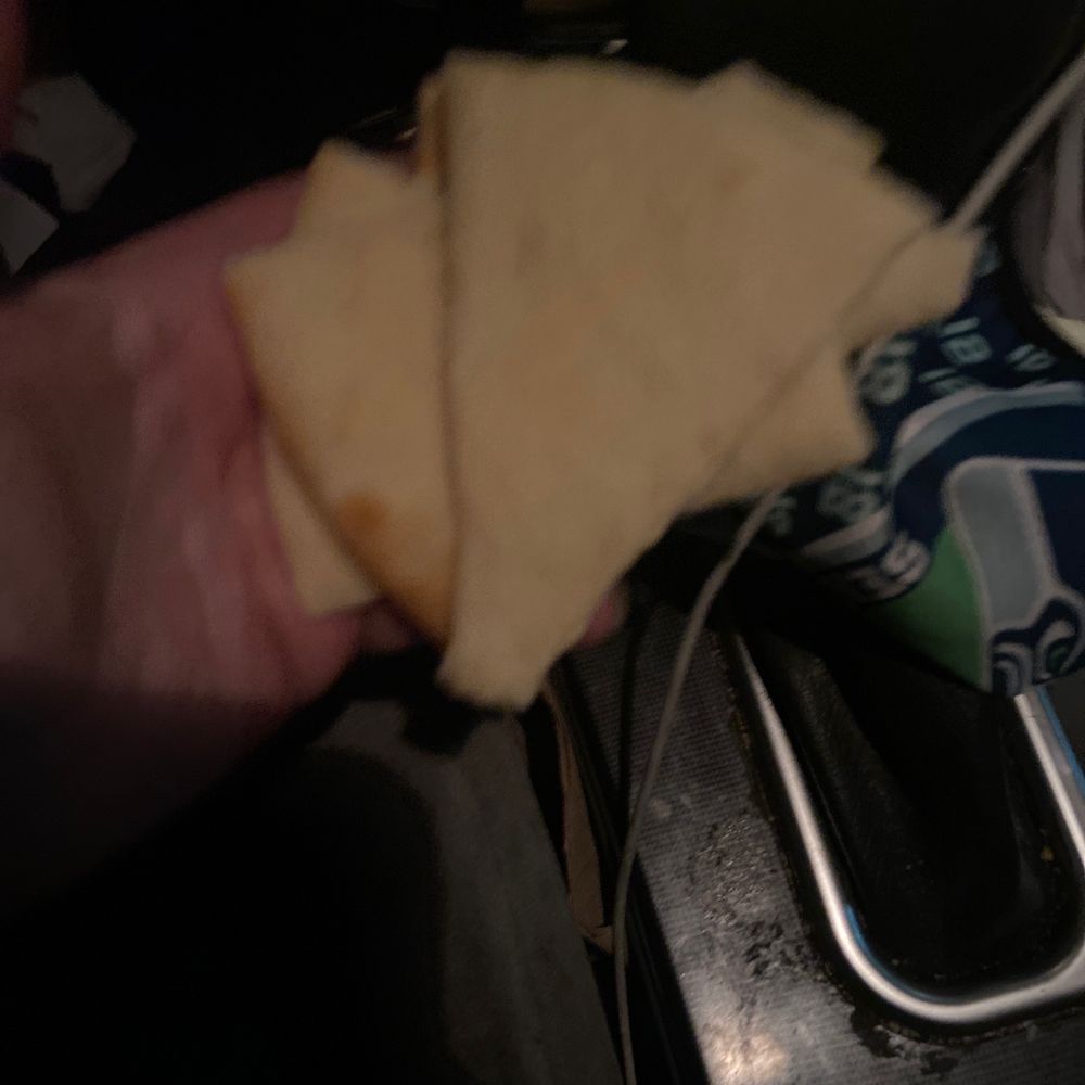 This is what I was given as 4 pita breads This is what I was given as 4 pita breads