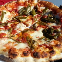 Felice Forno Mobile Wood Fired Pizza - Pepperoni & Jalapeno Pizza
