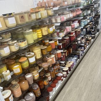HomeGoods - Color coordinated candles - Home Decor Near Me - Alameda, California