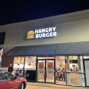 Hangry Burger - Outside sign - Burgers Near Me - Springfield, Virginia