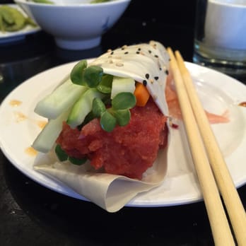 Sushi Pop - Truly, the best spicy tuna hand rolls I've ever had :) - Japanese Near Me - Fullerton, California