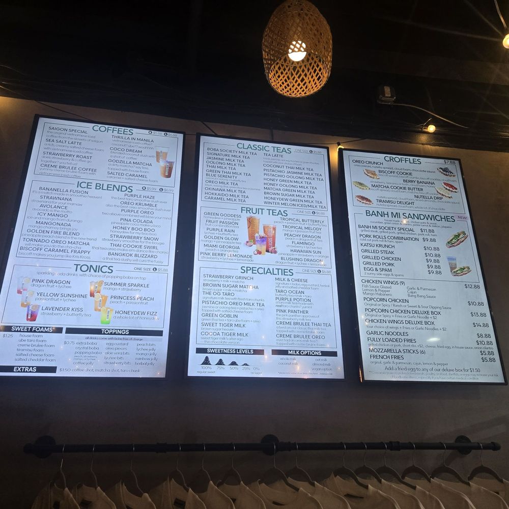 Boba Society - Menu as of Jan 2026 - Bubble Tea Near Me - Henderson, Nevada Boba Society - Menu as of Jan 2026 - Bubble Tea Near Me - Henderson, Nevada