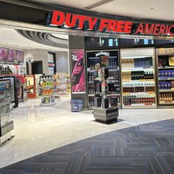 Duty Free Americas - You can see the variety of products they carry from purses, to liquor, and make up.