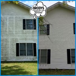 Brody’s Hauling And Junk Removal - Soft wash For Property Management. Get your free quote today by giving us a call!