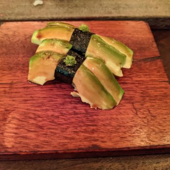 Uchiko Austin - Avocado nigiri - Sushi Bars Near Me - Austin, Texas Uchiko Austin - Avocado nigiri - Sushi Bars Near Me - Austin, Texas