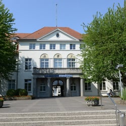 Klinikum der Johannes Gutenberg Universität - Fußgänger-Haupteingang des Klinikums