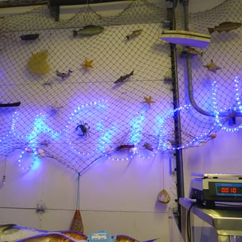 Big Catch - Big Catch lights in the retail store - Seafood Markets Near Me - Mount Holly, New Jersey