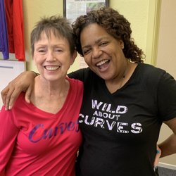 Curves - It's always more fun to workout with a friend; Pat & Joan met at Curves and they always bring in fun spirit & joy to their workouts