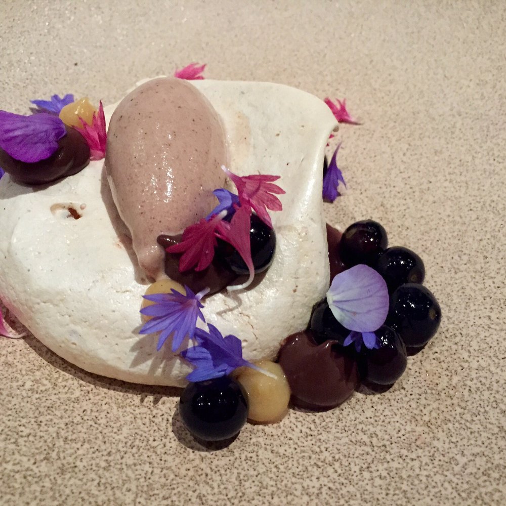 Lazy Bear - Pavlova, such a beautiful dish! - New American Near Me - San Francisco, California