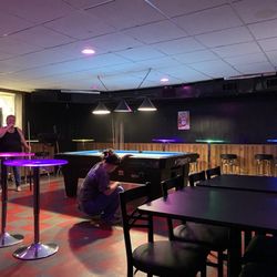 Track Side Bar 200 - Looking toward the pool table in the back room.