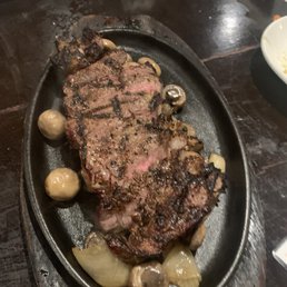 12 Oz . Sizzling Rib - Eye Steak 12 Oz . Sizzling Rib - Eye Steak