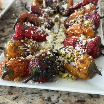 Rich Kitchen - Charred Peppers - Caterers Near Me