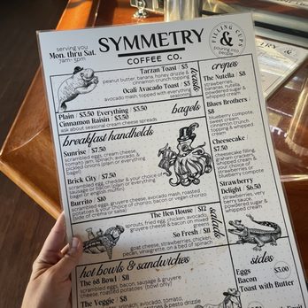 Symmetry Coffee Company - Menu - Creperies Near Me - Ocala, Florida