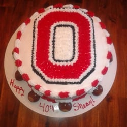 Kims Create a Cake - Another Ohio State Cake