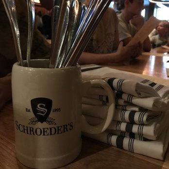 Schroeder's - Nice way to distribute silverware. - Pubs Near Me - San Francisco, California Schroeder's - Nice way to distribute silverware. - Pubs Near Me - San Francisco, California