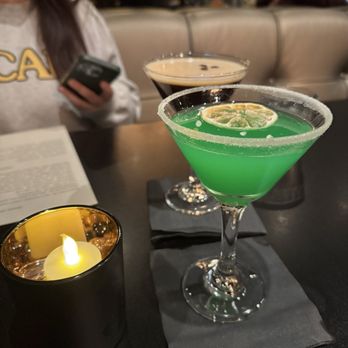Fermentation Lab - Pandan lemon drop & espresso martini - Cocktail Bars Near Me - San Francisco, California Fermentation Lab - Pandan lemon drop & espresso martini - Cocktail Bars Near Me - San Francisco, California