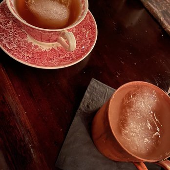 NR - Our Boulevardier + Ginger and Cardamon cocktails - Ramen Near Me - New York, New York NR - Our Boulevardier + Ginger and Cardamon cocktails - Ramen Near Me - New York, New York