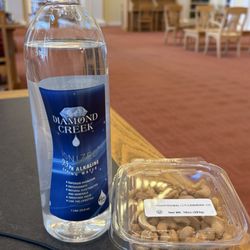 Ionized 9.5PH Alkaline Spring Water and Roasted Salted Cashews / Thursday, 9 July 2026