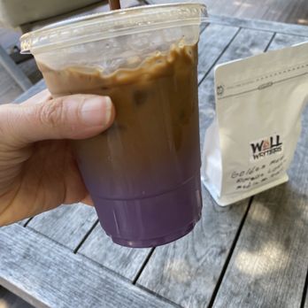 Wall Writers Coffee - Ube Latte - Coffee & Tea Near Me - Irvine, California