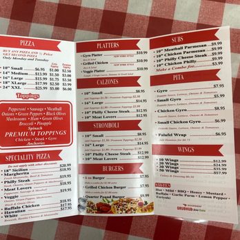 Friendly's Pizza New York Style - Varied menu. - Pizza Near Me - Sanford, Florida Friendly's Pizza New York Style - Varied menu. - Pizza Near Me - Sanford, Florida