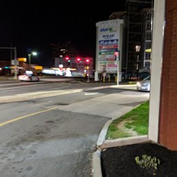 They make walk-in customers use the drive though with cars! Now I've seen everything. They make walk-in customers use the drive though with cars! Now I've seen everything.