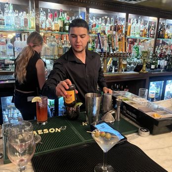 Cafe La Maze - This guy here is an artist when it comes to his craft in bartending - Steakhouses Near Me - National City, California