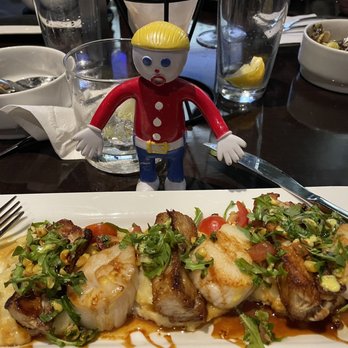The Woods Jupiter - The scallops were delicious, the pork belly was literally tasteless - New American Near Me - Jupiter, Florida The Woods Jupiter - The scallops were delicious, the pork belly was literally tasteless - New American Near Me - Jupiter, Florida