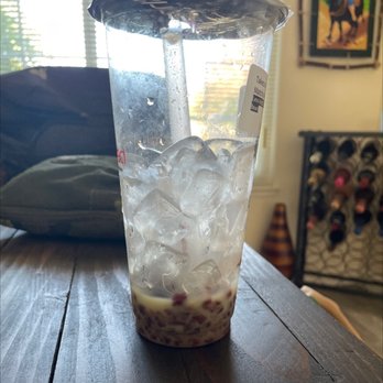 Sharetea - less ice supposedly - Bubble Tea Near Me - Fairfield, California