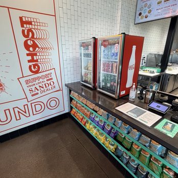 Ghost Sando Shop - Service counter - Sandwiches Near Me - El Segundo, California